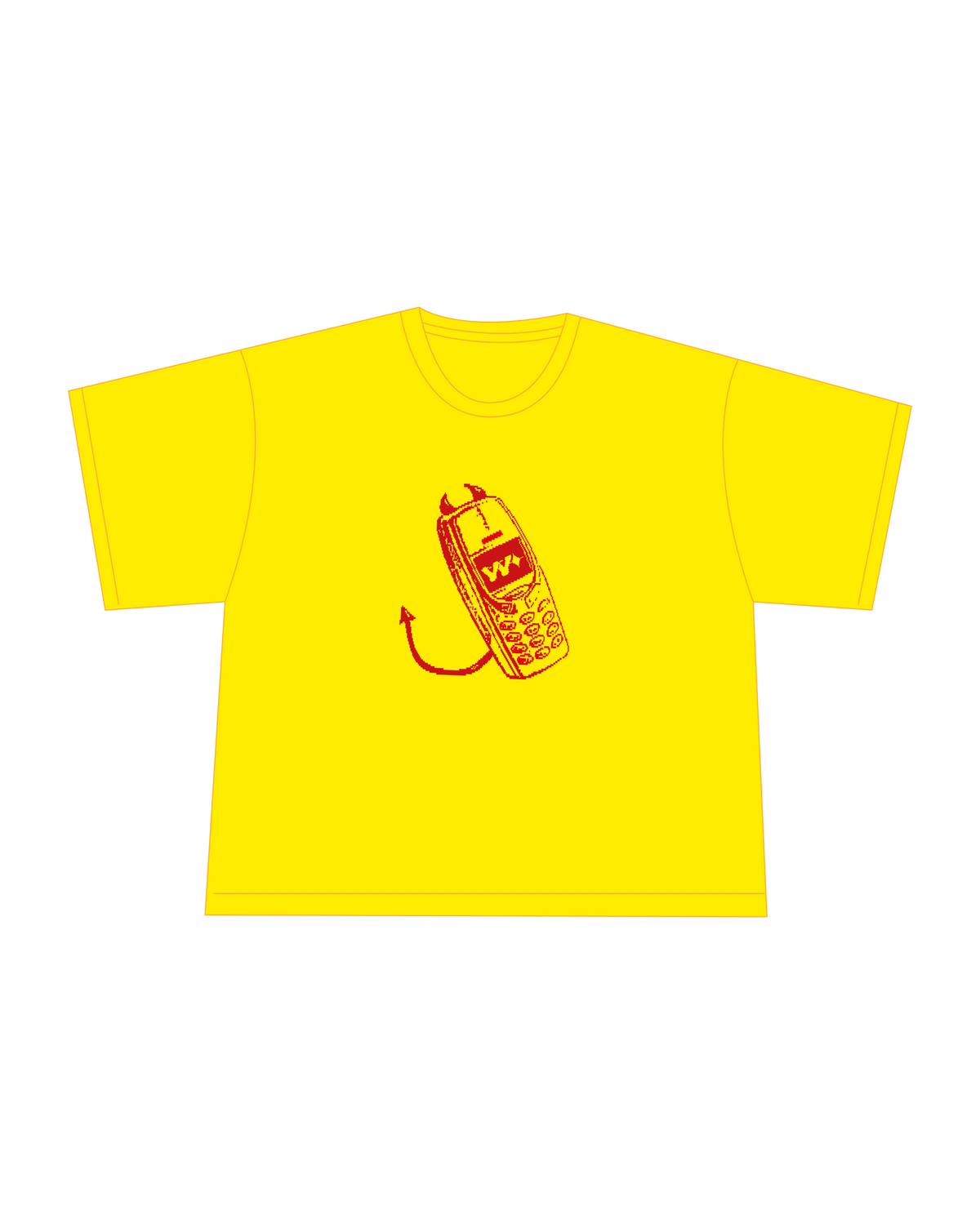 Camiseta oversize Mobile de viruslove