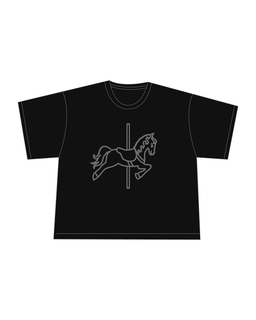 Camiseta oversize Caballito de viruslove